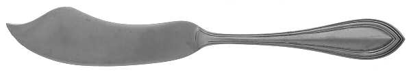 King Philip (Sterling, 1904) Flat Handle Master Butter Knife