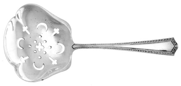Laurel (Sterling, 1917) Solid Bon Bon Spoon