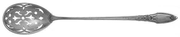 Lady Wellesley (Sterling, 1921) Pierced Bowl Short Handle Olive Spoon
