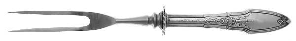 Lady Wellesley (Sterling, 1921) Small Carving Fork W/Sterling Guard