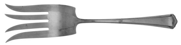 Liberty (Sterling, 1916) Solid Salad Serving Fork