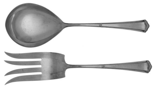 Liberty (Sterling, 1916) (2 Pc) Solid Salad Set
