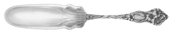 Lily (Sterling, 1902, No Monograms) Jelly/Cake Server