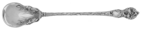 Lily (Sterling, 1902, No Monograms) Large Horseradish Serving Spoon