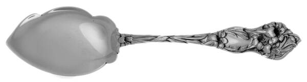 Lily (Sterling, 1902, No Monograms) Large Solid Jelly Server