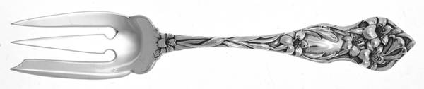 Lily (Sterling, 1902, No Monograms) Old Style Pickle Fork