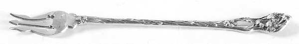 Lily (Sterling, 1902, No Monograms) Oyster Fork