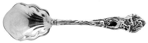 Lily (Sterling, 1902, No Monograms) Ice Cream Spoon Individual
