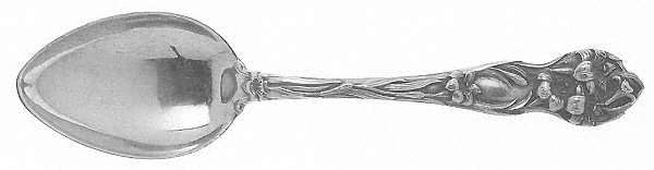 Lily (Sterling, 1902, No Monograms) Demitasse Spoon