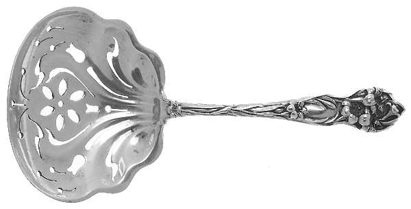 Lily (Sterling, 1902, No Monograms) Solid Bon Bon Spoon