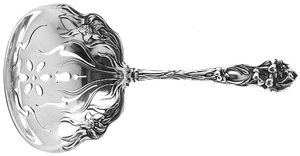 Lily (Sterling, 1902, No Monograms) Solid Bon Bon Spoon