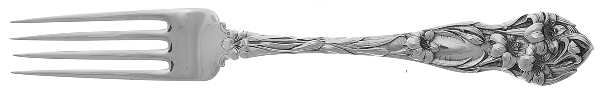 Lily (Sterling, 1902, No Monograms) Fork