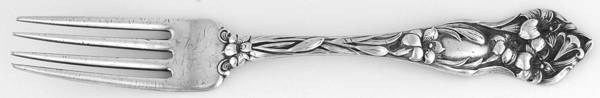Lily (Sterling, 1902, No Monograms) Youth Fork