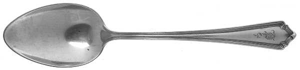 Marlborough (Sterling, 1918) Dessert/Oval Soup Spoon