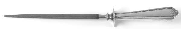 Martha Washington (Sterling, 1912) Large Roast Steel Rod Knife Sharpener