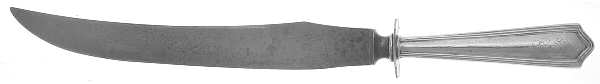 Mayflower (Sterling, 1914) Large Stainless Blade Roast Carving Knife