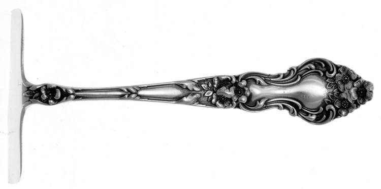 Meadow Rose (Sterling, 1907, No Monos) Food Pusher Solid