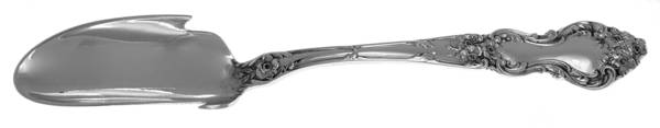 Meadow Rose (Sterling, 1907, No Monos) Solid Cheese Scoop