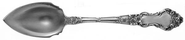 Meadow Rose (Sterling, 1907, No Monos) Fruit/Orange Spoon