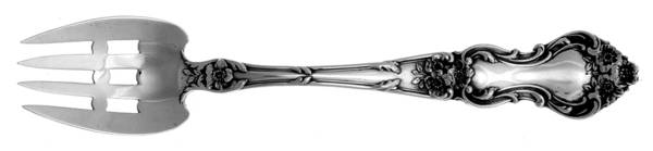 Meadow Rose (Sterling, 1907, No Monos) Large Ramekin Fork
