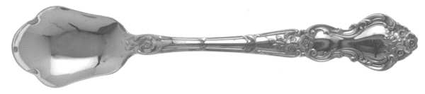 Meadow Rose (Sterling, 1907, No Monos) Ice Cream Spoon Individual