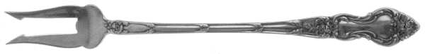 Meadow Rose (Sterling, 1907, No Monos) Olive Fork