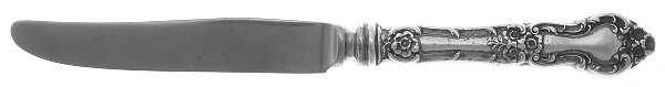 Meadow Rose (Sterling, 1907, No Monos) Hollow Handle Youth Knife