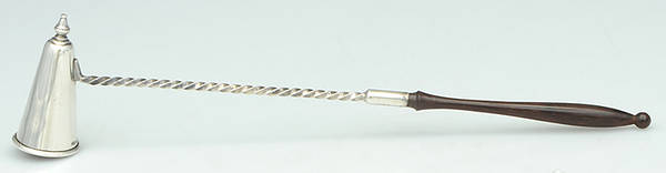 Sterling Hollowware Candle Snuffer with Sterling Implement