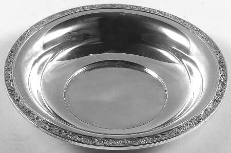 Sterling Hollowware Medium Sterling Round Vegetable Bowl