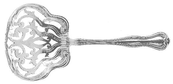 Mount Vernon (Sterling, 1907) Solid Bon Bon Spoon with Pierced Bowl