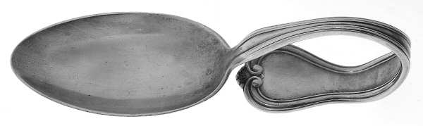 Mount Vernon (Sterling, 1907) Baby Spoon with Curved Handle HC