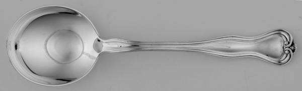 Mount Vernon (Sterling, 1907) Round Bowl Soup Spoon (Gumbo)