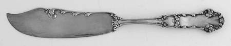 Oakland-Arkeba (Sterling) Flat Handle Master Butter Knife