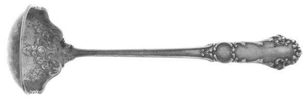 Oakland-Arkeba (Sterling) Solid Piece Cream Ladle