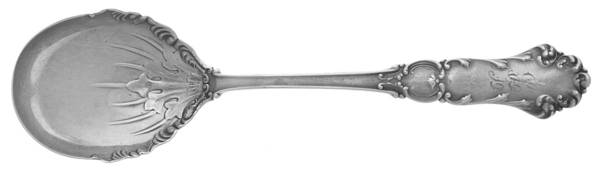 Oakland-Arkeba (Sterling) Monogram Sugar Shell Spoon
