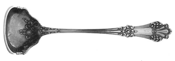 Olympia (Sterling, 1903, No Monogram) Solid Piece Cream Ladle