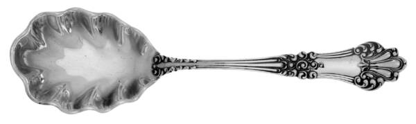 Olympia (Sterling, 1903, No Monogram) Sugar Shell Spoon