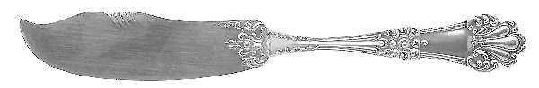 Olympia (Sterling, 1903, No Monogram) Flat Handle Master Butter Knife