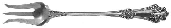 Olympia (Sterling, 1903, No Monogram) Olive Fork
