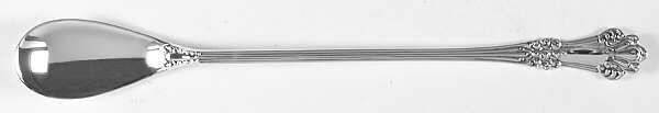 Olympia (Sterling, 1903, No Monogram) Individual Long Handled Lemonade Spoon