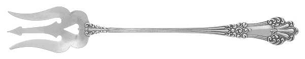 Olympia (Sterling, 1903, No Monogram) Large Lettuce Serving Fork