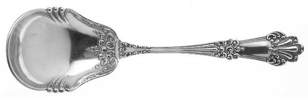 Olympia (Sterling, 1903, No Monogram) Preserve Spoon