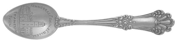 Olympia (Sterling, 1903, No Monogram) Souvenir Spoon (Demitasse)