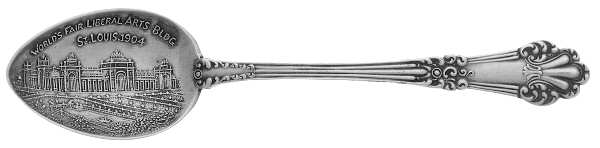 Olympia (Sterling, 1903, No Monogram) Souvenir Spoon (Demitasse)