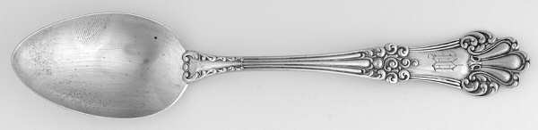 Olympia (Sterling, 1903, No Monogram) Dessert/Oval Soup Spoon