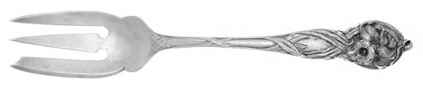 Orchid (Sterling, 1903) Old Style Pickle Fork