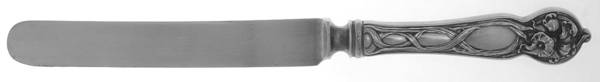 Orchid (Sterling, 1903) Old French Hollow Knife with Bolster