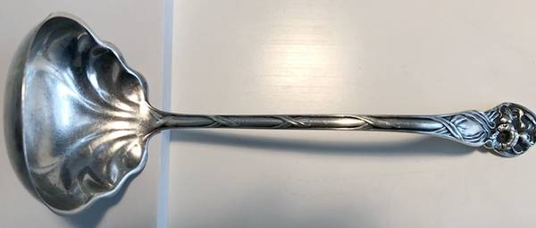 Orchid (Sterling, 1903) Ladle-Cream/Solid Piece-Small