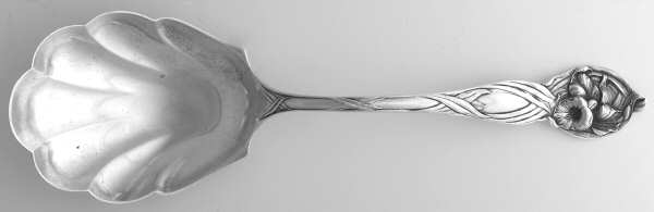 Orchid (Sterling, 1903) Solid Salad Serving Spoon