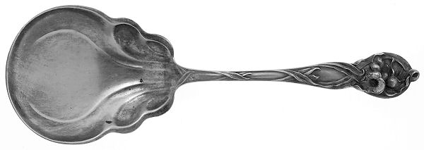 Orchid (Sterling, 1903) Small Solid Berry/Casserole Spoon